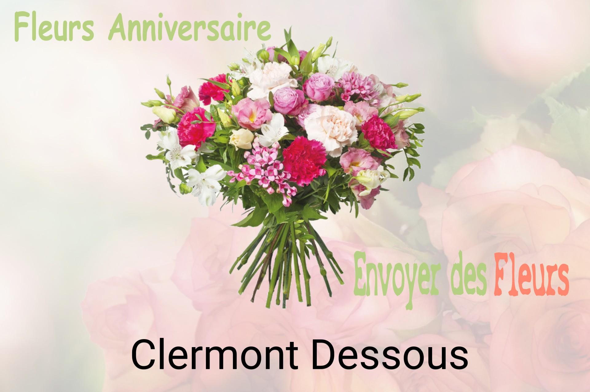 Bouquet de fleurs d’anniversaire livré à Clermont-Dessous