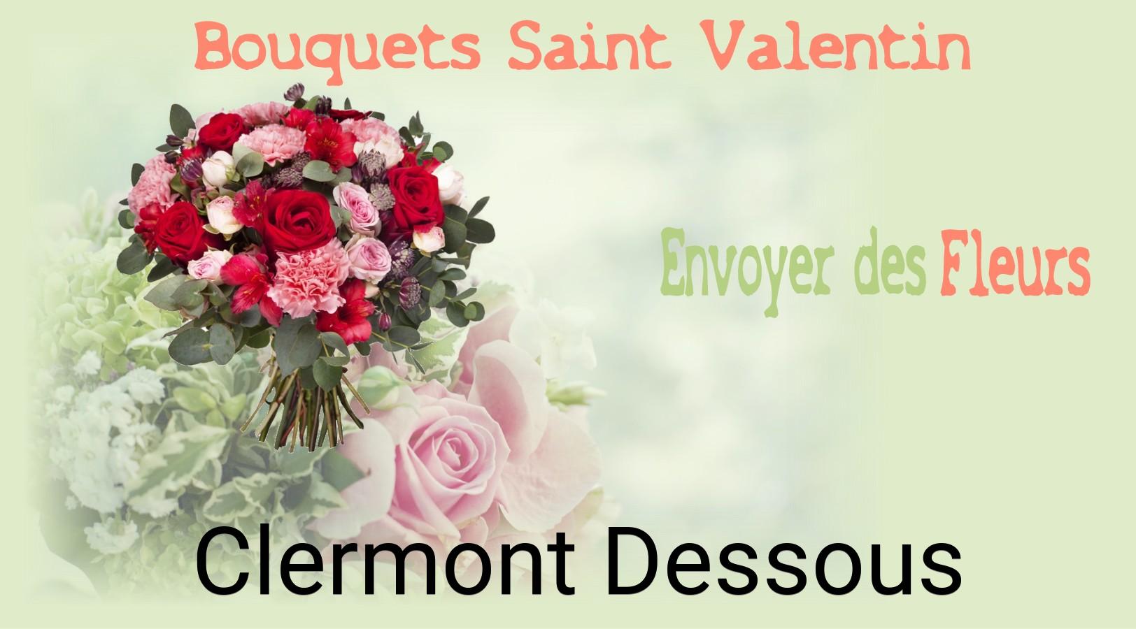 Roses de Saint-Valentin livrées à Clermont-Dessous