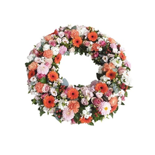 COURONNE DE FLEURS DEUIL CLERMONT-DESSOUS